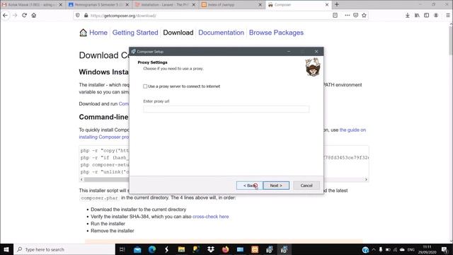 CARA INSTALL XAMPP PHP 7.4   LARAVEL 7 + VS CODE
