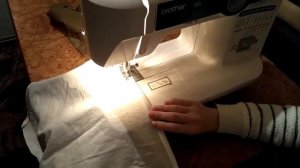 У бабушки//Швейная машинка Brother RS-20//Учусь  шить