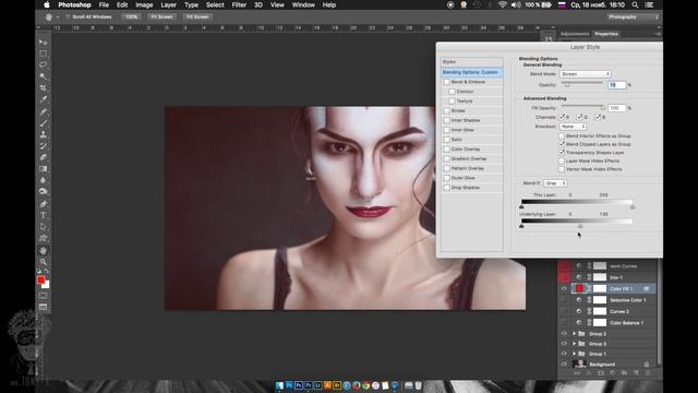 Инструменты работы с цветами в Photoshop ( урок от Антона Курдюмова #2 )