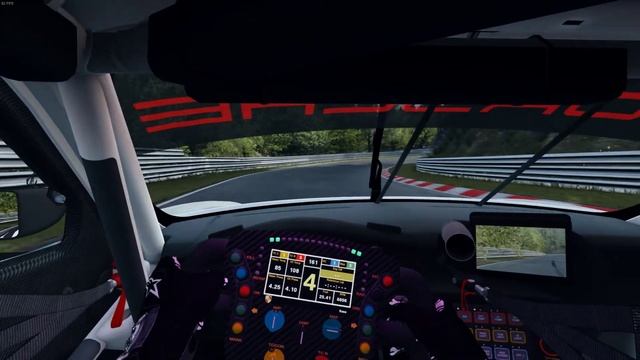 Assetto Corsa - Porsche 911 RSR 2017 - Nordschleife Tourist - 6:16:160 - default setup смотреть онлайн