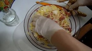 Нежный мясной пирог  из дрожжевого тесто