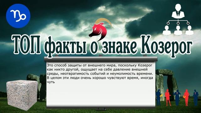 Топ факты о знаке Козерог