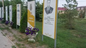 Елань с высоты, утро, лето 2021г. Волгоградская область.