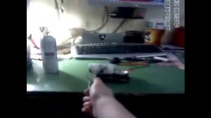 Мини газовая пушка