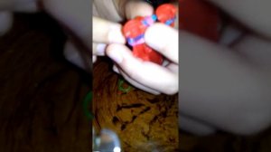 Браслет чешуя дракона из резинок.