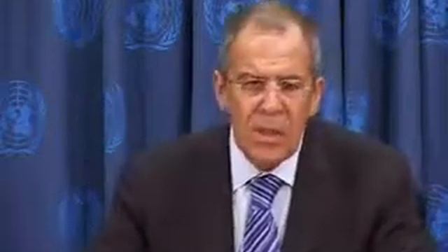 С.В.Лавров.Пресс-конференция Министра иностранных дел России С.В.Лаврова, Нью-Йорк, 29 сентября 200