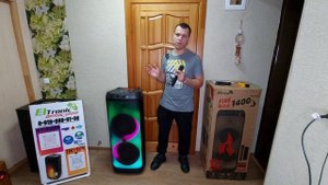 ELTRONIC 20-36 FIRE BOX 1400 полнейший обзор замер мощности тест микрофона колонка гигант