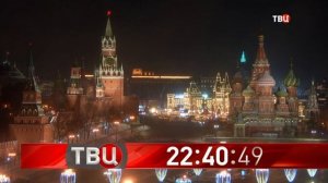 Рестарт эфира и смена логотипа на новогодний ТВЦ +7 (25.12.2021)