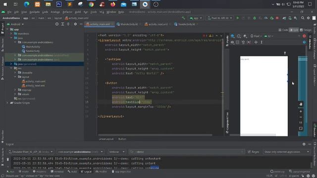 [Kotlin-Demo] Android Explicit Intent - Opening New Screen / Calling New Activity (Filipino)