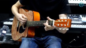 Homage LF-3800CT-N - пример звучания недорогой китайской гитары | sound test demo