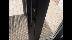 ? Установили очередные ДВЕРИ ИЗ АЛЮМИНИЯ в цвете антрацит, это теплый алюминий, толщина двери 80 мм