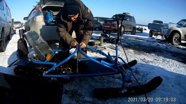 Сахалинская рыбалка. Сборка снегохода Хаски смотреть онлайн
