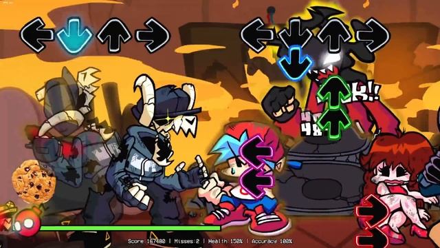 Tabi VS Whitty but it's a better mod - Friday Night Funkin' смотреть онлайн