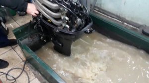 Лодочный мотор Suzuki DF40лс 2007год   Б/У