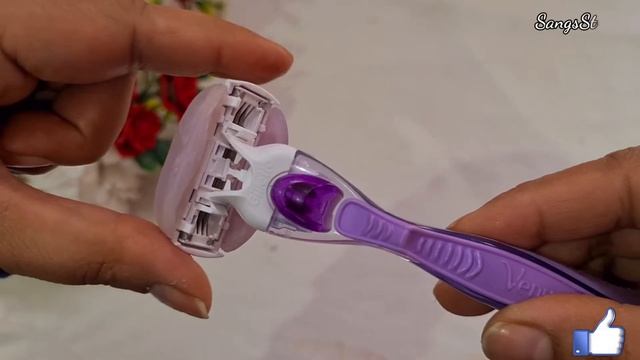 How to attach Venus breeze razor blade||How to Replace Gillette Venus razor blade||Sangsstyle смотреть онлайн