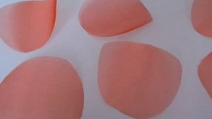 Как сделать маки из органзы.How to make organza poppies.