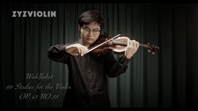 Franz Wohlfahrt: 60 Violin Etudes Op.45  No. 55