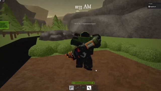 Roblox SCP M.T.F Nu-7 Explosives Expert (Avatar Build) смотреть онлайн