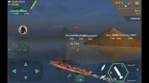 обзор игры "Battle of Warships" Три или Четыре типа кораблей