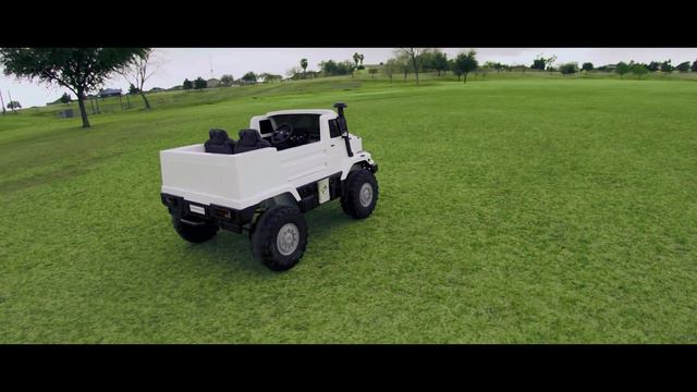 Mercedes Zetros Two Seat 24 Volt Ride On SUV with Remote Control смотреть онлайн