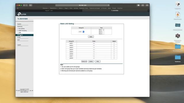 Switch TP-Link TL-SG1016DE Unboxing, Configuración de Vlans смотреть онлайн