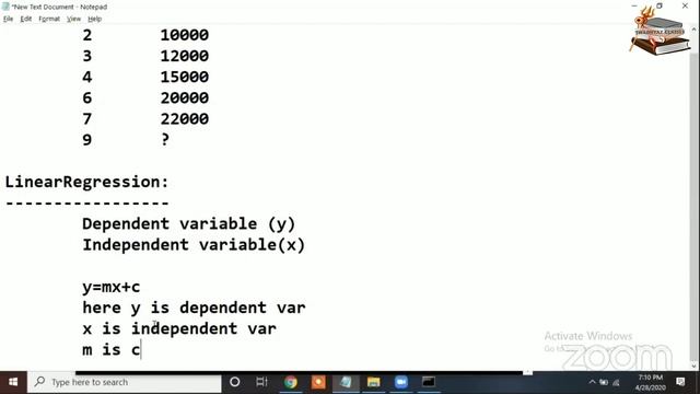 Machine Learning (Linear Regression) By:- Aditya Sir | Linear Regression in Python смотреть онлайн