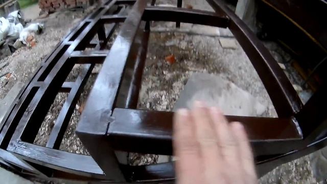 Композитная доска на ступеньках и балконе. смотреть онлайн