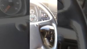 В кабине тягача МАЗ ПРОСТОР./In the cab of the MAZ PROSTOR tractor