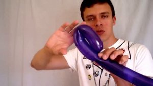 Сабля из шариков. Как сделать меч из ШДМ. Видео урок. Balloon sword, saber, cavalry sword