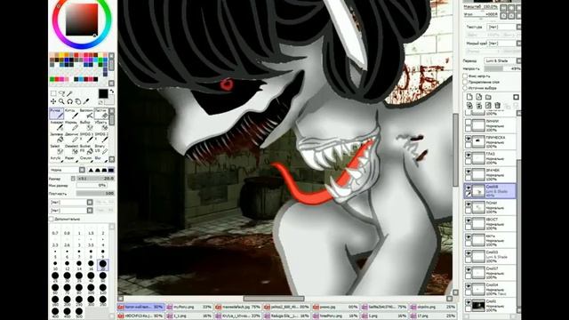 ОБРАБОТКА ПОНИ В СТИЛЕ ХОРРОР смотреть онлайн