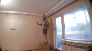 █  Как клеить ОБОИ Часть 2 / РАЗМЕТКА и ПЕРВАЯ СТЕНА