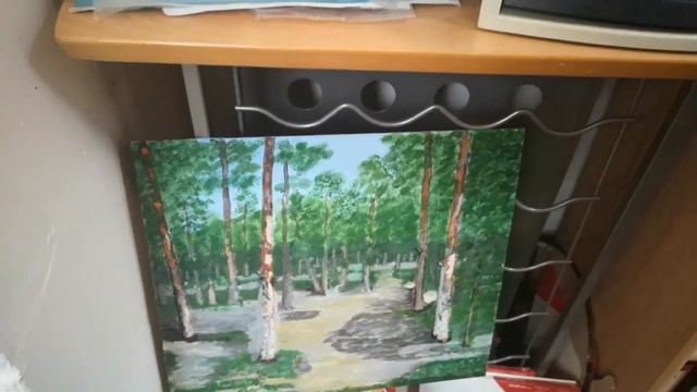 Начинающий художник = Мои картины = смотреть онлайн