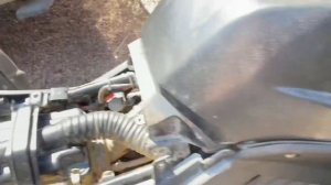 Купил квадроцикл cf moto x5 2015 года, первый выезд, и падение в канаву)