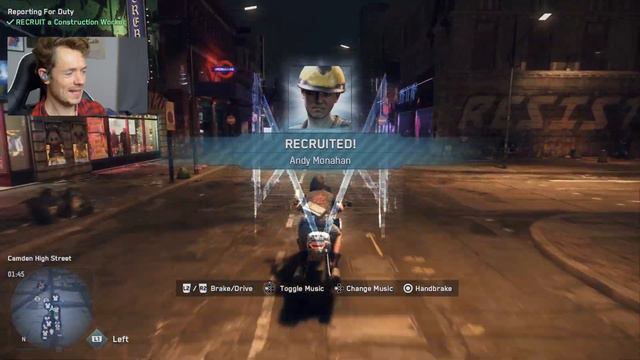 Watch Dogs: Legion - Gameplay Walkthrough Part 2 [Mission 1 Prologue] Riding Cargo Drone WCommentar