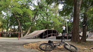 Путь к Tailwhip "Финал"/ Трюки на бмх/ Падение на bmx/ Как сделать tailwhip на бмх. Александр Петро