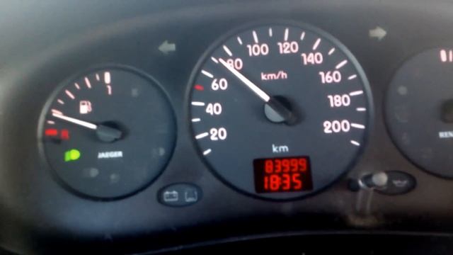 Renault Kangoo 1.9d 65cv 0-100 Km/h смотреть онлайн