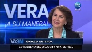 Vera... ¡A Su Manera! - ROSALIA ARTEAGA POSTULADA A LA ONU con Carlos Vera