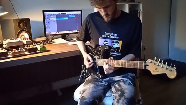 Fender Blacktop stratocaster, Korean p-94 pickups смотреть онлайн