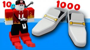 Постройки из 10 100 1000 Блоков в Build a Boat Roblox