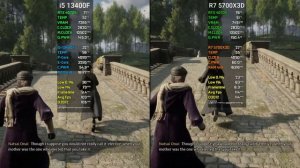 Core i5 13400F vs Ryzen 7 5700X3D | RTX 4070 SUPER | Test In 12 Games | 2024