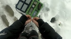 РЫБАЛКА на лесном ОЗЕРЕ. 3 МОРОЗНЫХ ночи в ПАЛАТКЕ. БУКСИРОВЩИК ЗАМЕРЗ.