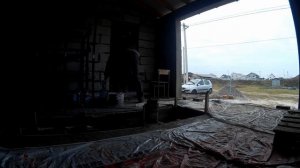 Подготовка проёма под секционные ворота. Часть 2