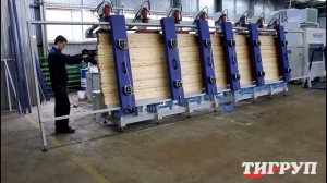 Пресс для производства бруса