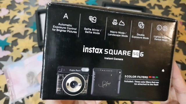 Fuji Film - Taylor Swift (Reputation) - Instax Square SQ6 Instant Camera Unboxing смотреть онлайн