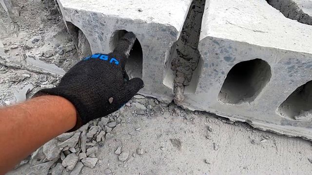 Режем плиты по диагонали. Закрываю эркер. смотреть онлайн