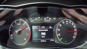2016 Opel Zafira 1.6 TURBO (200hp): Acceleration 0 - 220+ kph / 0 - 135+ mph - Autophorie
