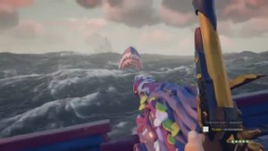 Играем с братом в Sea of Thieves Охотимся на Мегаладона