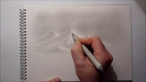 How To Draw Mountains, Bob Ross Style