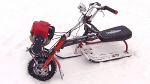 СНЕГОКАТ С МОТОРОМ. Ремонт мотопривода инвалидной коляски. Замена сцепления.