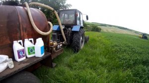 Про озимый ячмень, пшеницу и Гусеницу.Трактора МТЗ-82 и ЮМЗ-6КЛ. #СельхозТехника ТВ № 21